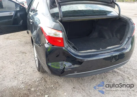 2015 Toyota Corolla Le z USA, uszkodzony, nr VIN 2T1BURHE6FC453944